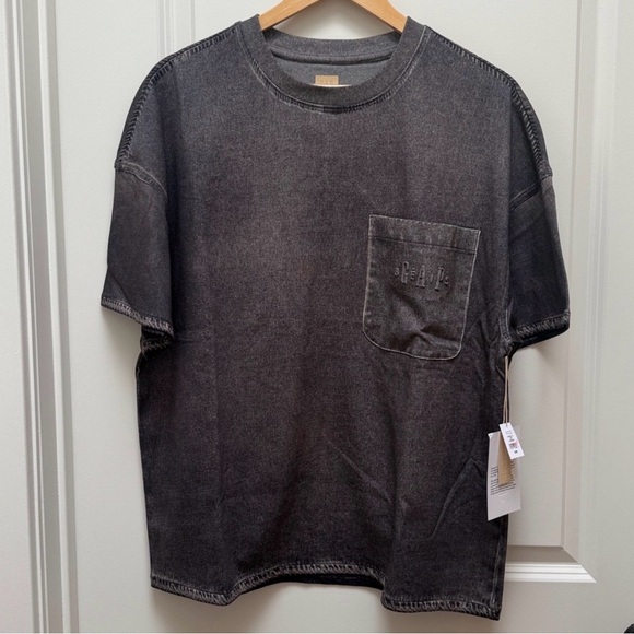 Gap × BÉIS Knit Denim Pocket T-Shirt NWT Size S/M - Picture 4 of 13